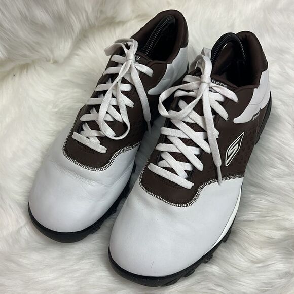 Sketchers go golf Storie spike-less leather shoes Size 9 - Picture 4 of 12